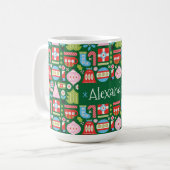 Personalisierte Weihnachtsgeschenke Kaffeetasse (Vorderseite Links)