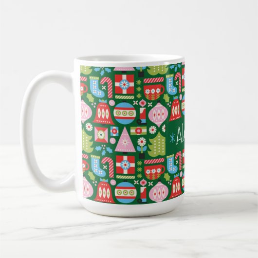 Personalisierte Weihnachtsgeschenke Kaffeetasse (Links)