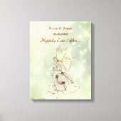 Personalisierte Weihnachtsgeschenke Leinwanddruck (Vorderseite)