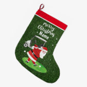 Personalisierte Weihnachtsgeschenke mit dem Weihna Großer Weihnachtsstrumpf (Vorderansicht (hängend))