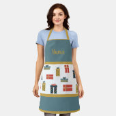 Personalisierte Weihnachtsgeschenke Schürze (Getragen)