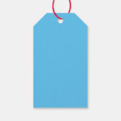 Personalisierte Weihnachtsgeschenke Tags/Snowmen Geschenkanhänger (Rückseite)