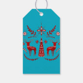 Personalisierte Weihnachtsgeschenktafeln Geschenkanhänger (Rückseite)