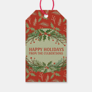 Personalisierte Weihnachtsgeschenktags Geschenkanhänger