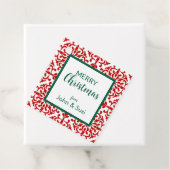 Personalisierte Weihnachtsgeschenktags Geschenkanhänger (Beispiel)