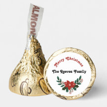 Personalisierte Weihnachtsgrüße und Name