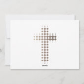 Personalisierte Weihnachtskarte Feiertagskarte (Rückseite)