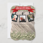 Personalisierte Weihnachtskarte Feiertagskarte (Vorderseite)