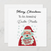 Personalisierte Weihnachtskarte Feiertagskarte (Vorne/Hinten)