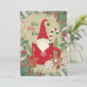 Personalisierte Weihnachtskarte Feiertagskarte (Stehend Vorderseite)