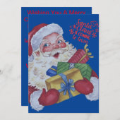 Personalisierte Weihnachtskarte, Feiertagskarte (Vorne/Hinten)