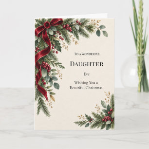Personalisierte Weihnachtskarte Feiertagskarte