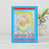 Personalisierte Weihnachtskarte Feiertagskarte (Stehend Vorderseite)