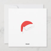 Personalisierte Weihnachtskarte Feiertagskarte (Rückseite)