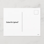 Personalisierte Weihnachtskarte für Haustiere Fot Feiertagspostkarte (Rückseite)