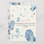 personalisierte Weihnachtskarte für sie Feiertagskarte (Vorne/Hinten)