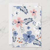 personalisierte Weihnachtskarte für sie Feiertagskarte (Rückseite)