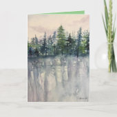 Personalisierte Weihnachtskarte Karte (Vorderseite)