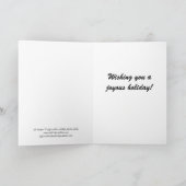 Personalisierte Weihnachtskarte - Lorikeet Feiertagskarte (Innenseite)