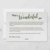 Personalisierte Weihnachtskarte mit Foto Feiertagskarte (Rückseite)