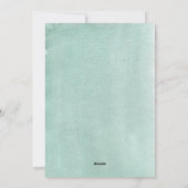 Personalisierte Weihnachtskarte mit Foto Feiertagskarte (Rückseite)