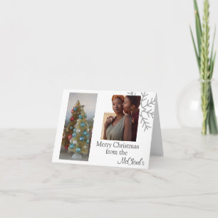 Personalisierte Weihnachtskarte - Persönliche Foto Karte