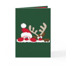 Personalisierte Weihnachtskarte und Weihnachtskart