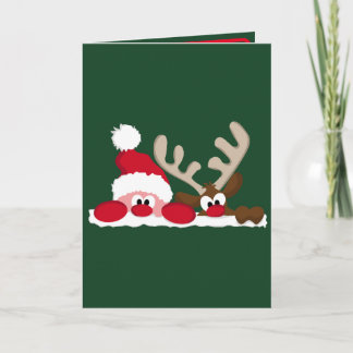 Personalisierte Weihnachtskarte und Weihnachtskart Karte