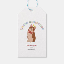 Personalisierte Weihnachtskatze