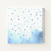 Personalisierte Weihnachtskekse Notizblock (Rückseite)