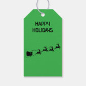 Personalisierte Weihnachtskitzel Box Naughty Nice Geschenkanhänger (Rückseite)