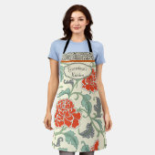 Personalisierte Weihnachtsküche Japanisch Schürze (Getragen)