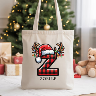 Personalisierte Weihnachtsmann-Festtagstasche als Tragetasche