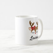 Personalisierte Weihnachtsmann-Tasse Kaffeetasse (VorderseiteRechts)