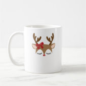 Personalisierte Weihnachtsmann-Tasse Kaffeetasse (Links)