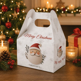 Personalisierte Weihnachtsmann-Weihnachts-Geschenk Geschenkschachtel