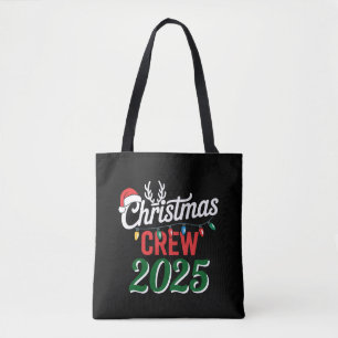 Personalisierte Weihnachtsmannschaft 2025 Xmas-Fam Tasche