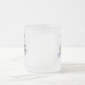 Personalisierte Weihnachtsmaus Mattglastasse (Mittel)