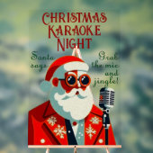 Personalisierte Weihnachtsnacht Acrylschild (Neutral)