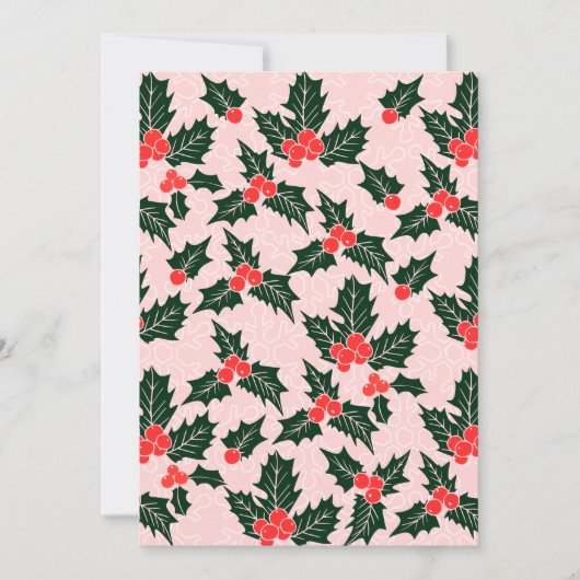 Personalisierte Weihnachtsnotectes Einladung (Vorderseite)