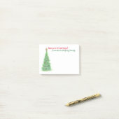 Personalisierte Weihnachtspost-itanmerkungen Post-it Klebezettel (Auf Schreibtisch)