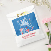 Personalisierte Weihnachtsrentierbeutel Geschenktütchen (Versiegelt)