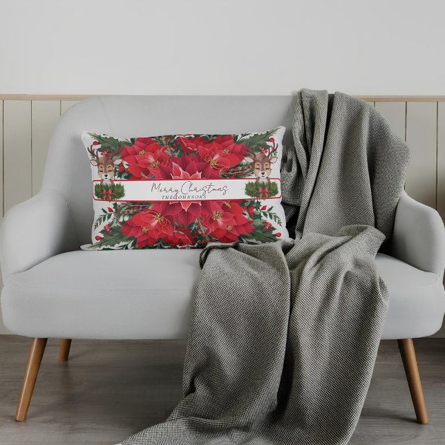 Personalisierte Weihnachtsrinder Lendenkissen (Von Creator hochgeladen)