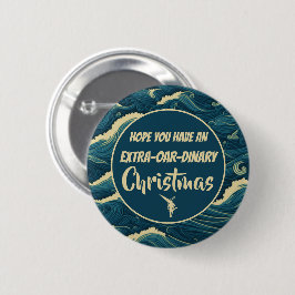 Personalisierte Weihnachtsruderkunst Button