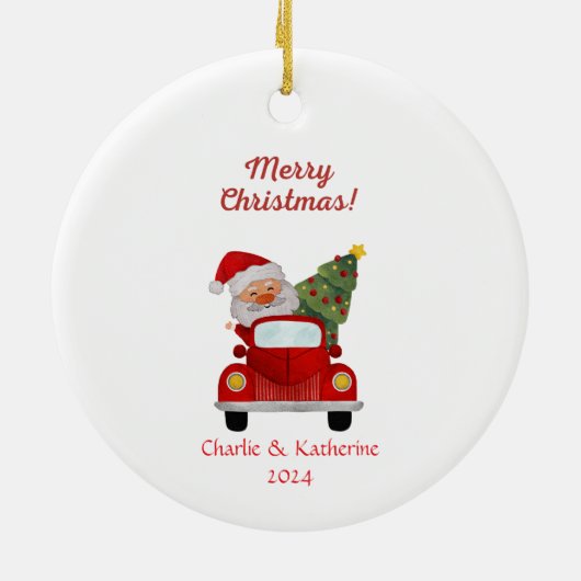 Personalisierte Weihnachtsschmuck (Hinten)