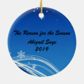 Personalisierte Weihnachtsschmuck (Hinten)