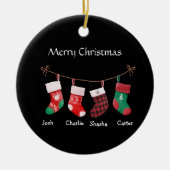 Personalisierte Weihnachtsschmuck (Vorne)