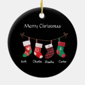 Personalisierte Weihnachtsschmuck (Hinten)