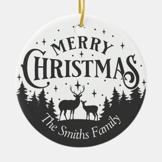 Personalisierte Weihnachtsschmuck (Vorne)