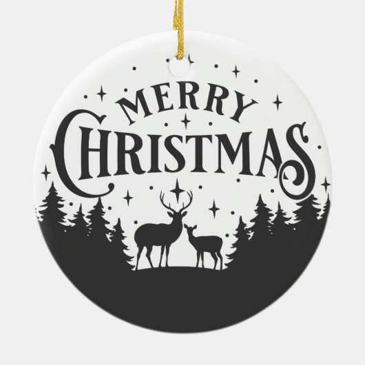 Personalisierte Weihnachtsschmuck (Hinten)